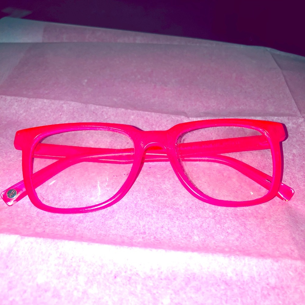 Warby Parker Pink Chamberlian Frames
